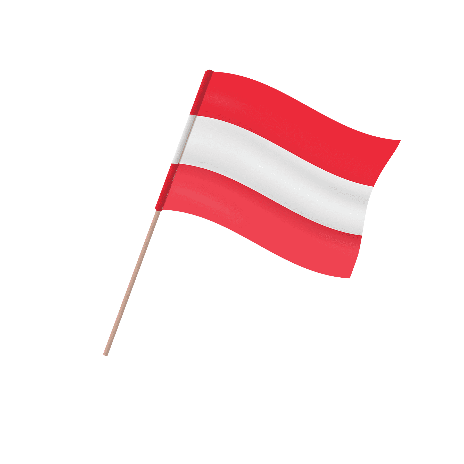 Oesterreich Landesfahne - Fahne Österreich gedruckt / Austria gedruckt